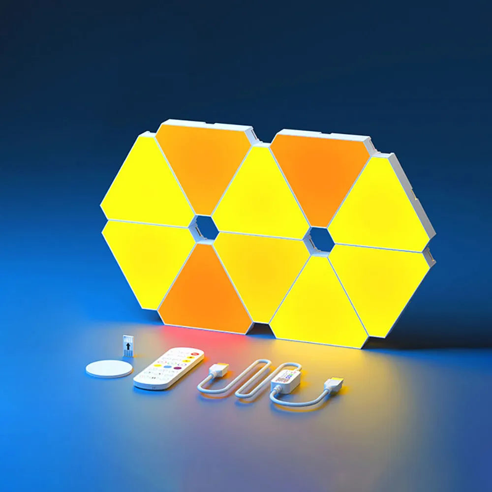 Triangular Quantum Lamp