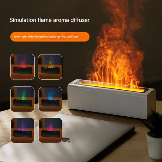 LED Flame Air Humidifier