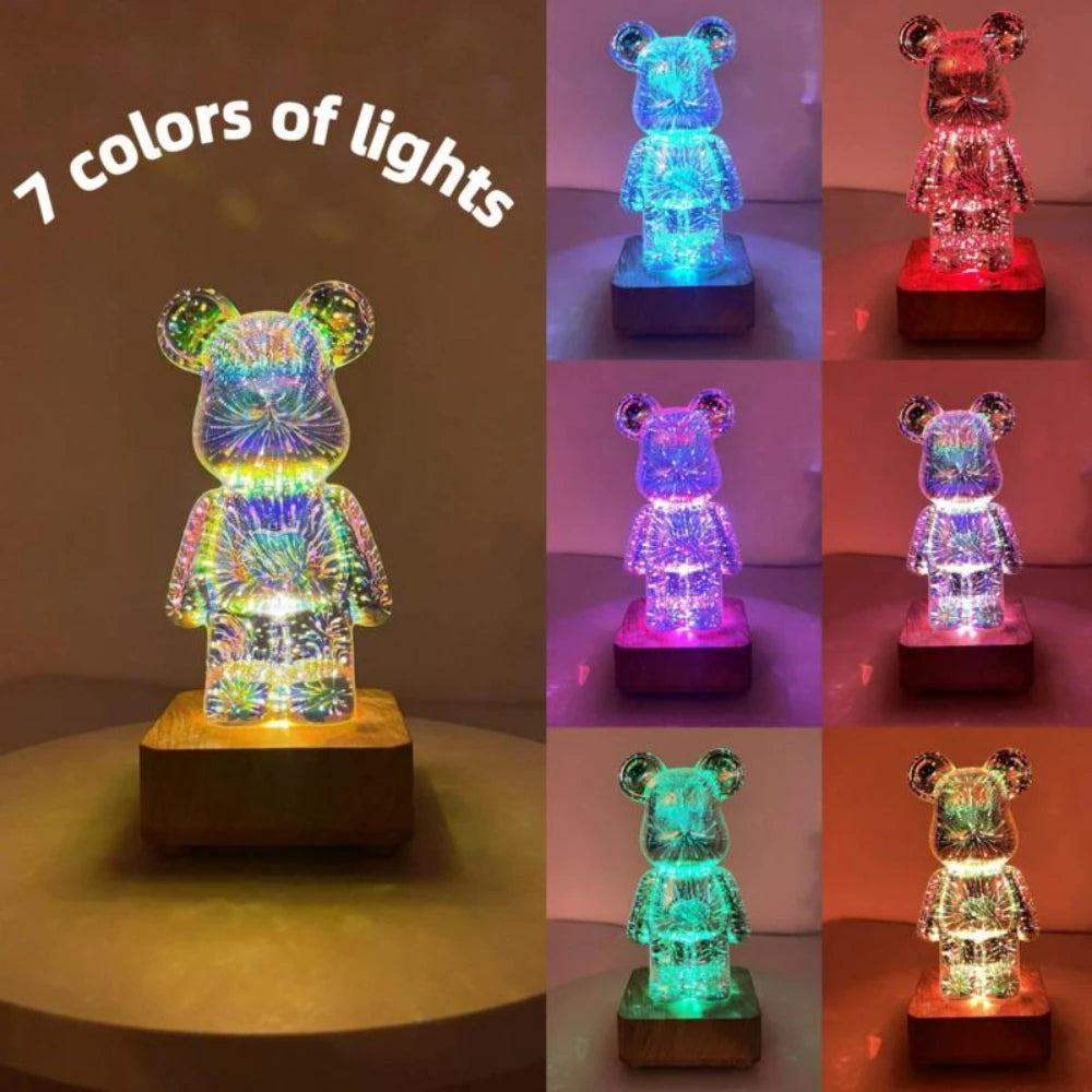 Mini Fireworks Bear