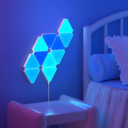 Triangular Quantum Lamp